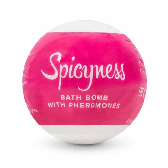 Obsessive - spiciness  bath bomb with pheromones