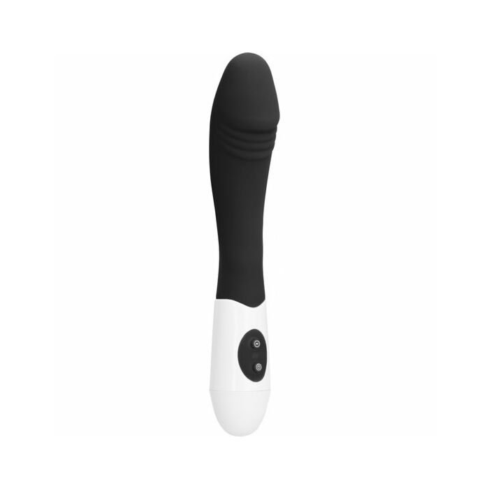 Ribbed vibrator - black