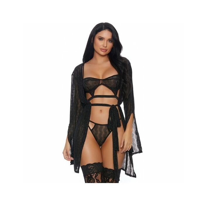 Delicious dusk robe black