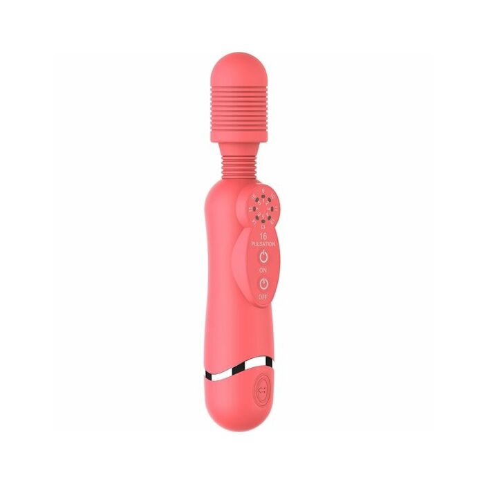 Silicone massage wand - pink