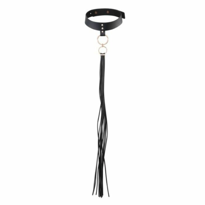 Maze - tassel choker black