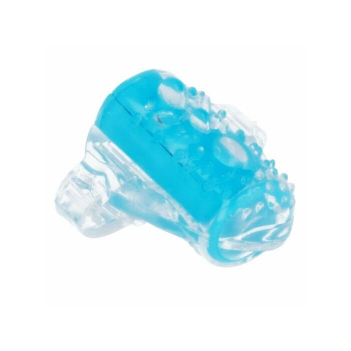 Casual ring tongue vibrating blue