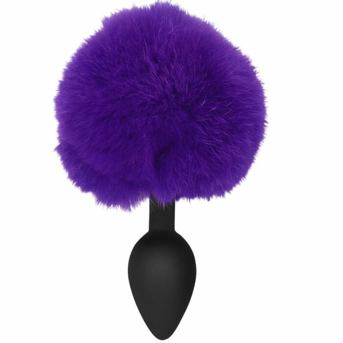 Sportsheets midnight silicone bunny butt plug purple