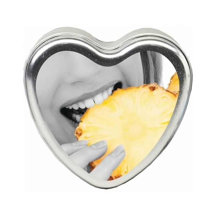 Earthly body pineapple edible massage candle