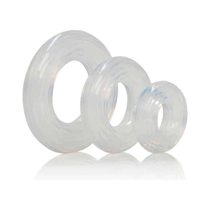 Premium silicone ring set