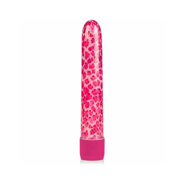 Pink leopard massager