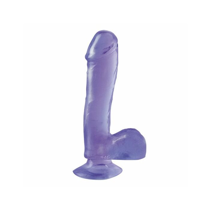 Basix rubber works suction cup 19 cm dong purple