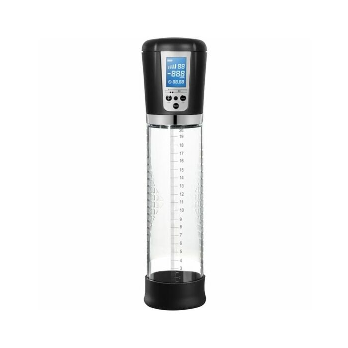 Premium rechargeable automatic lcd pump - transparent