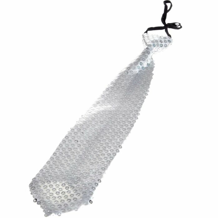 Spangle and adjustable tie