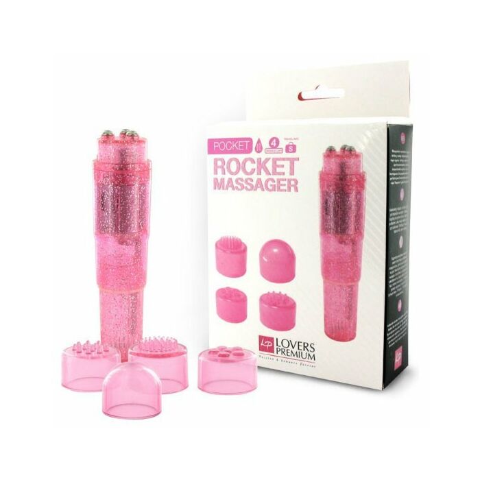 Loverspremium - pocket rocket massager pink