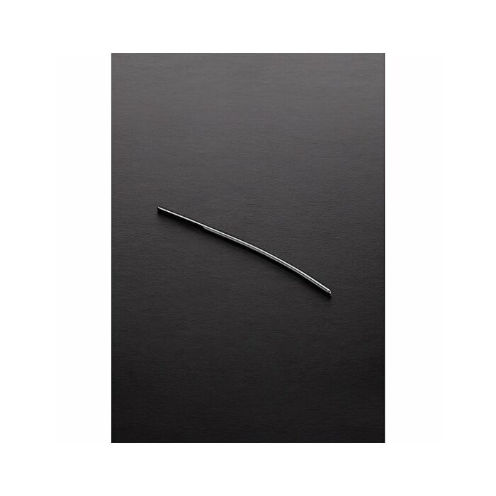Single end dilator 4mm brushed steel