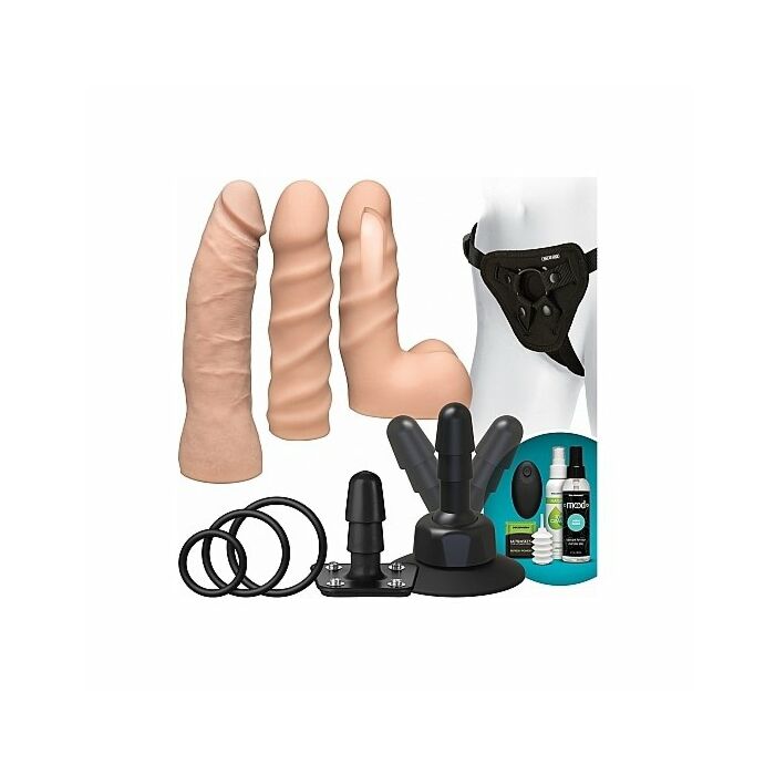 Vibrating dual density starter set - vanilla