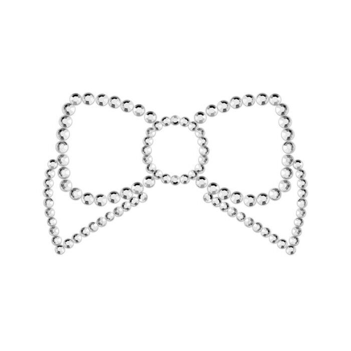 Silver Bow Nipple Covers