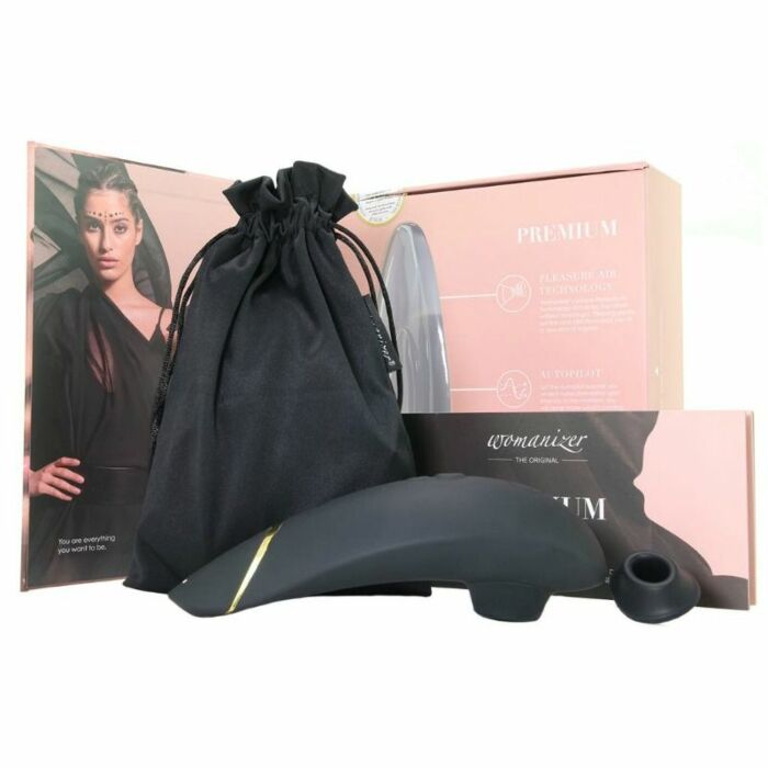 Womanizer premium clit stimulating black