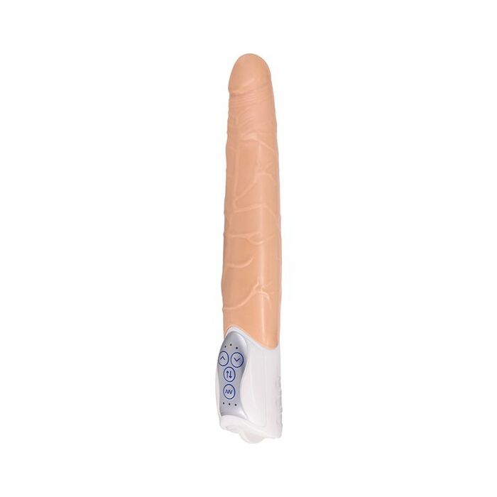 Long john - realistic thrusting vibrator - skin