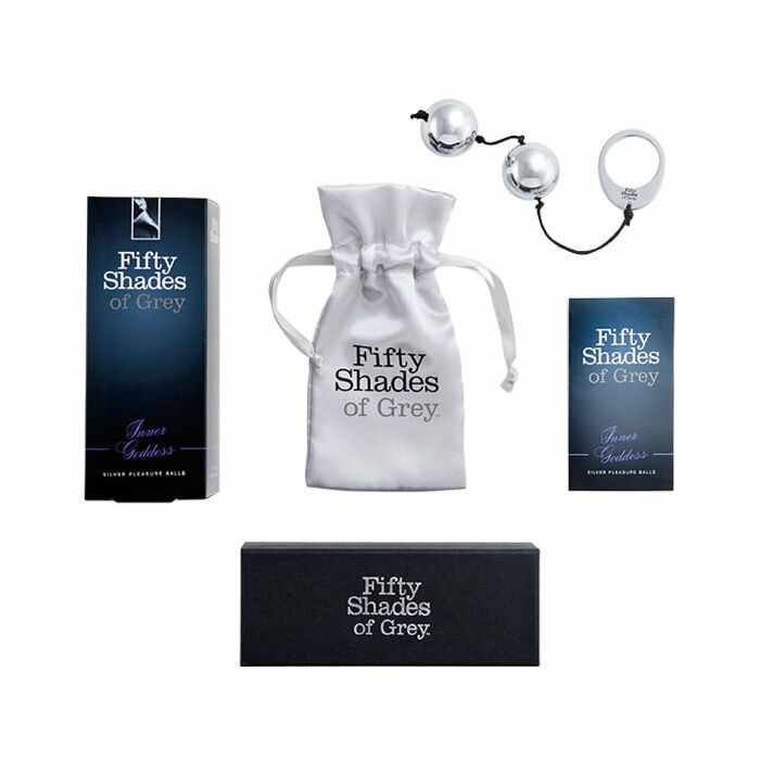 Fifty shades of grey  metal ben wa balls