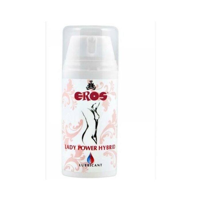 Eros lady power hybrid lubricant silicone-water based