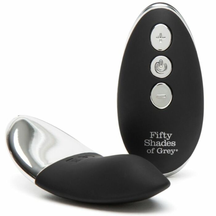 Fifty shades of grey relentless vibrations remote control knicker vibrator