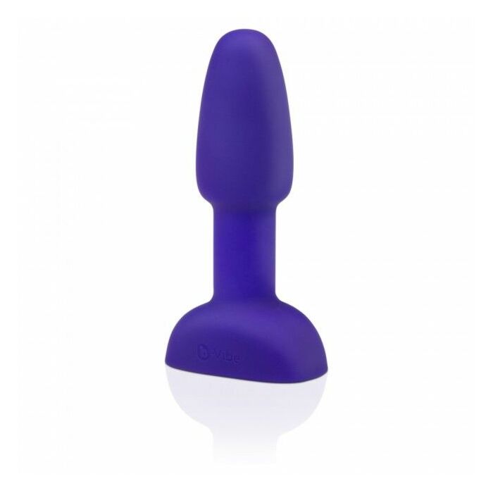 B-vibe  rimming petite remote control plug purple