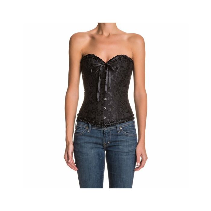 Floral Noir Corset