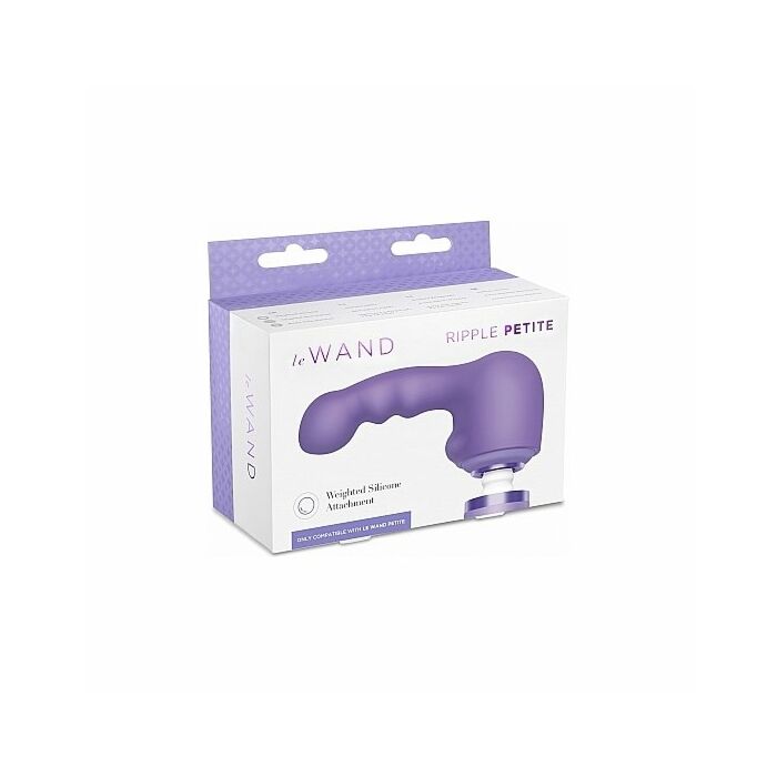 Le wand - petite ripple attachment cover - violet