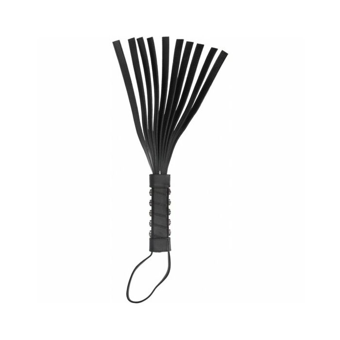 Ouch! skulls and bones - skull whip - black