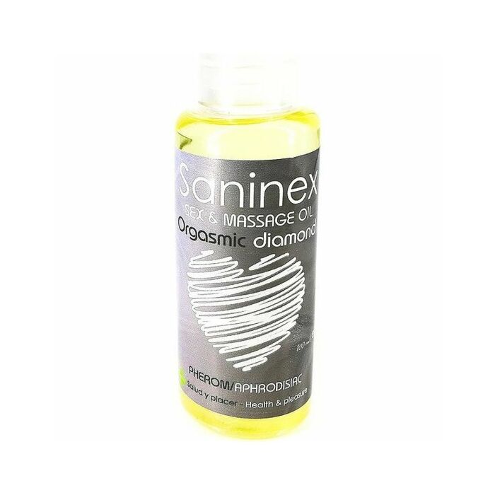 Saninex orgasmic diamond sex and massage oil 100 ml