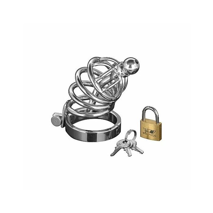 Asylum - 4 ring chasity cage