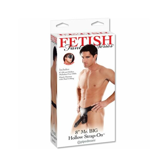 Fetish fantasy mr big hollow strap-on 17 cm.