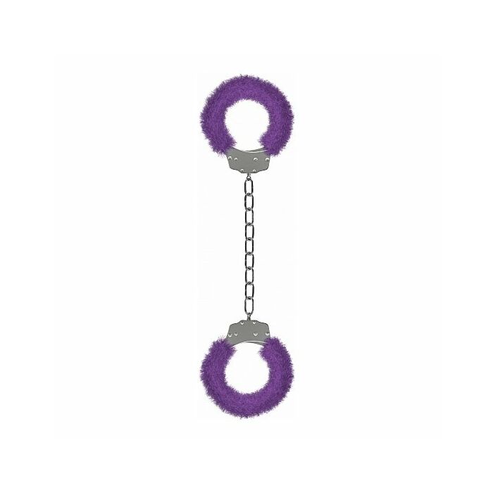 Ouch begginers furry legcuffs purple