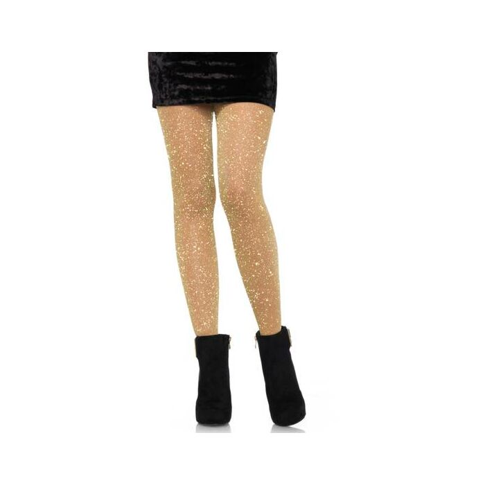 Leg avenue lurex pantyhose gold