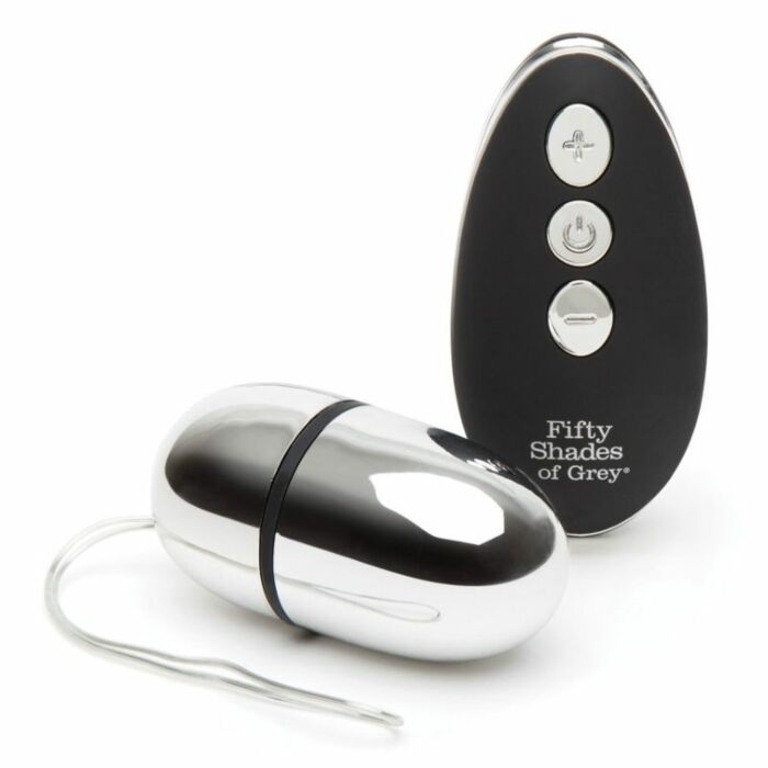 Fifty shades of grey relentless vibrations remote control pleasure egg