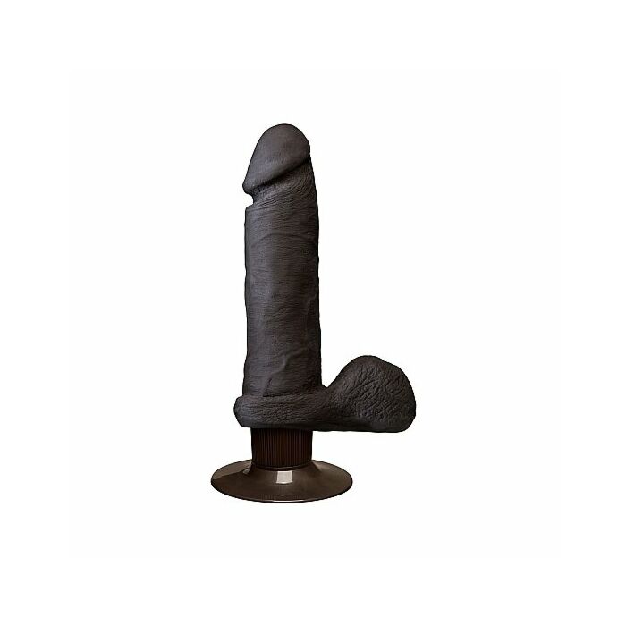 The realistic cock - ur3 - vibrating 6 inch - black