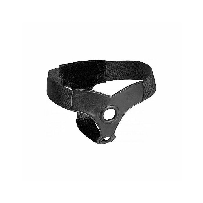 Crave double penetration faux leather strap on