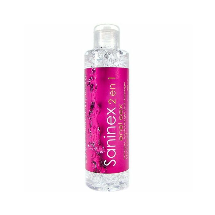 Saninex intimate lubricant & massage gel anal sex  2 in 1 - 200ml