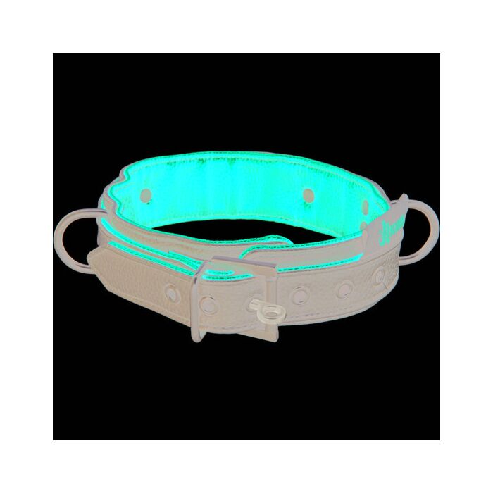 Handlers collar black and red