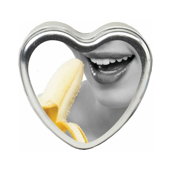 Earthly body banana edible massage candle