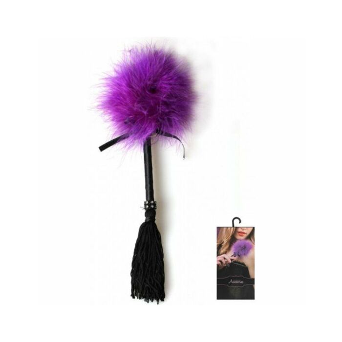 Secretplay purple marabou duster