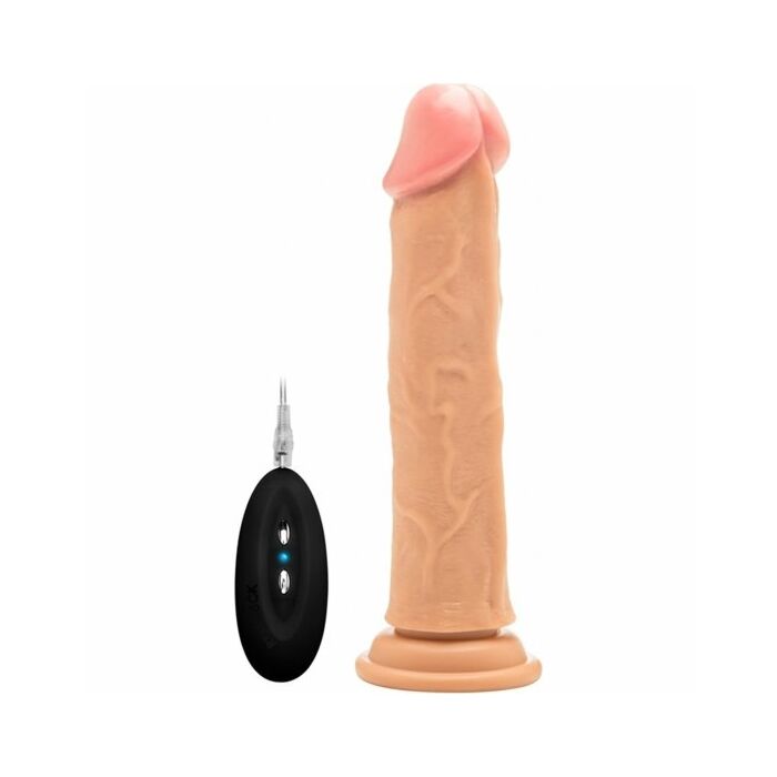 Vibrating realistic cock - 9 inch - skin