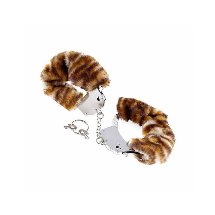 Fetish fantasy furry cuffs tiger