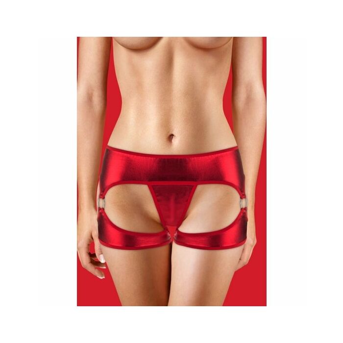 Ouch! exotic vibrating panty- red