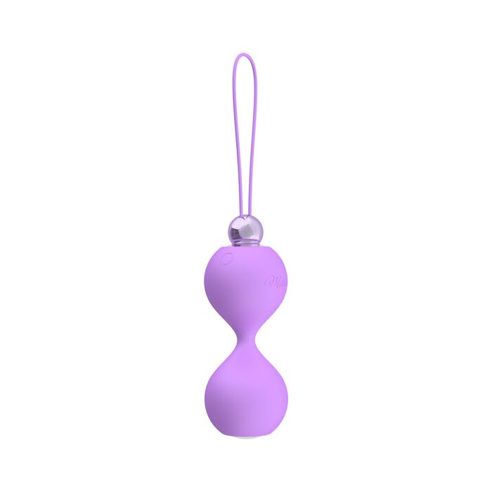 Soft touch vibr love balls purple
