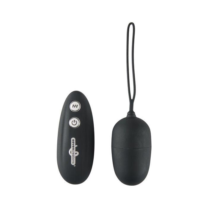 Remote Control Vibrating Egg - Black