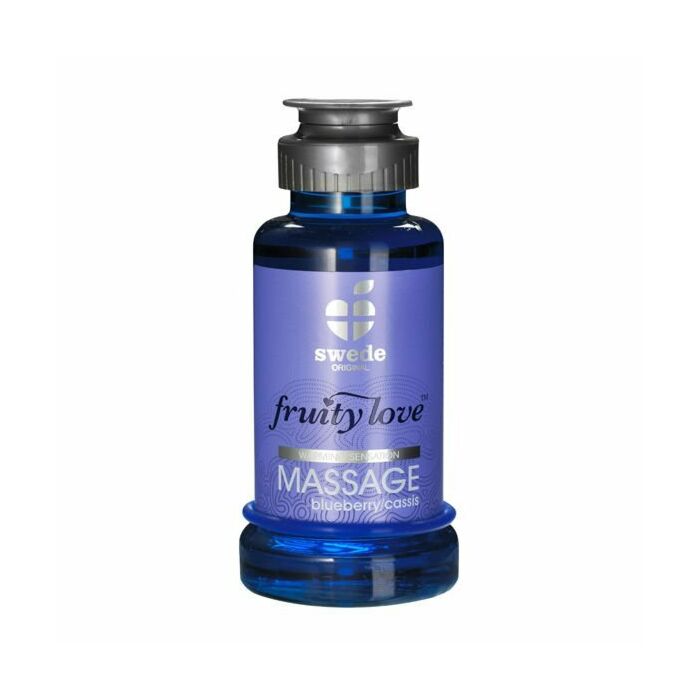 Fruity love massage cream blueberry cassis 100 ml.