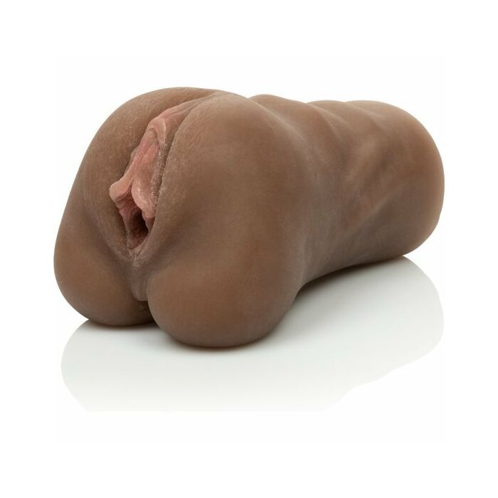 Brown Vaginal Masturbator: Intimate Seduction