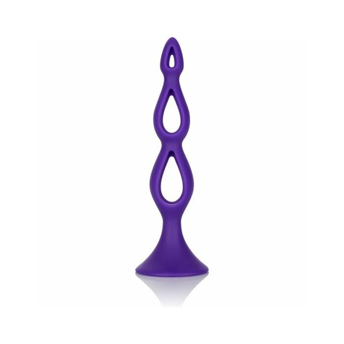 Silicone triple probe - purple