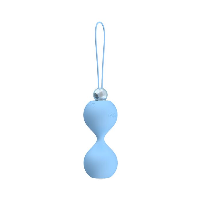 Soft touch vibr love balls blue