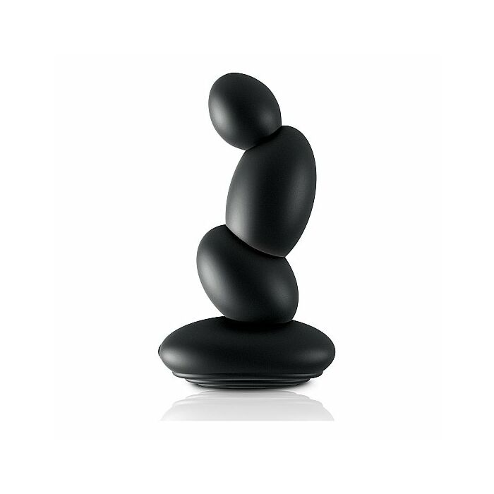 Dual motor p-spot massager - black