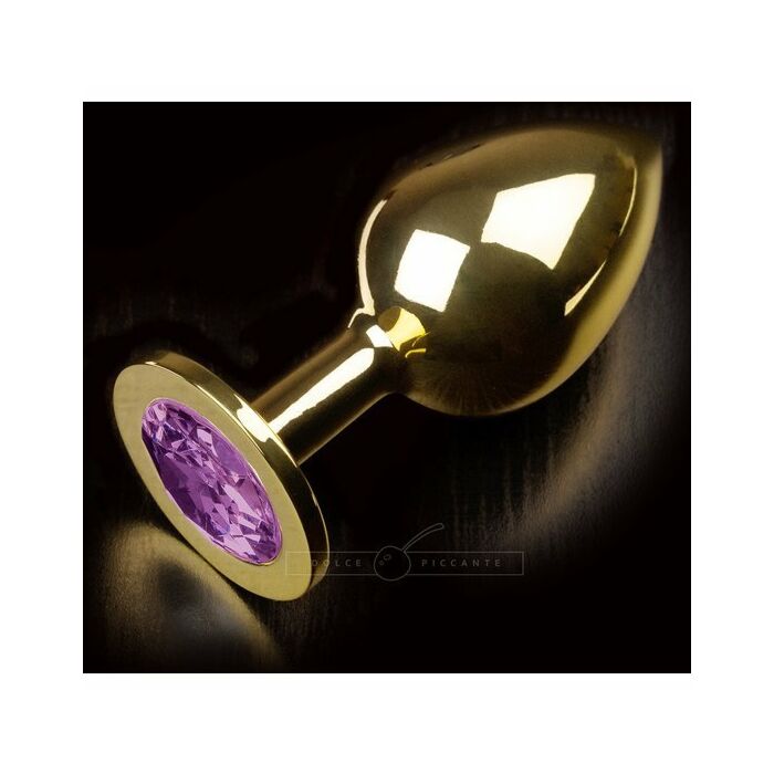 Jewellery large gold purple