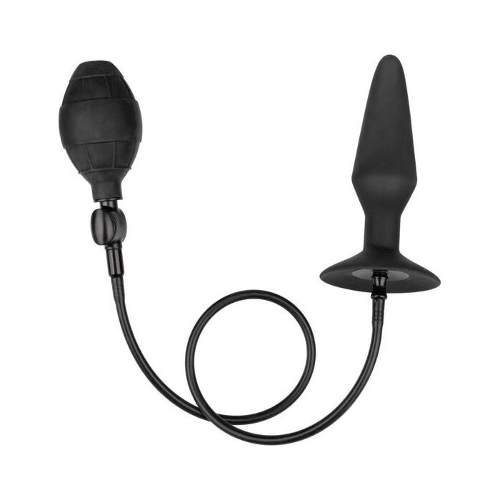 Long inflatable silicone plug